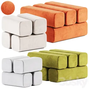 Drova Pouf by Woo Furniture