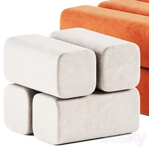 Drova Pouf by Woo Furniture