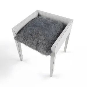 Ethnicraft teak cuba stool