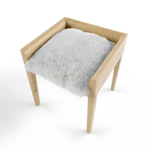 Ethnicraft teak cuba stool
