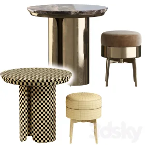 Gabriel coffe table feel good pouf