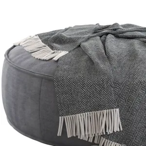 Globewest orlando seamed ottoman