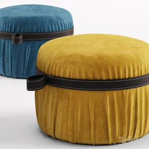 Herm poufs potocco