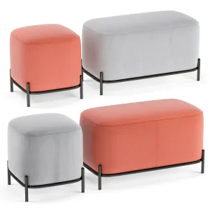 Industry west hemlock pouf