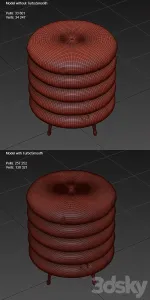 Laurel stool by kelly wearstler
