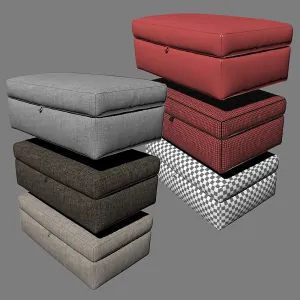 Lounge ii storage ottoman