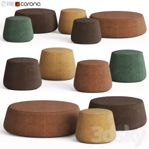Nomad poufs tribu