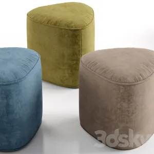 Pebble ottoman