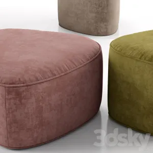 Pebble ottoman