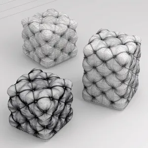 Poof fendi kubus ottoman 2