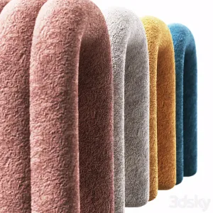 Pouf bundles by corner design