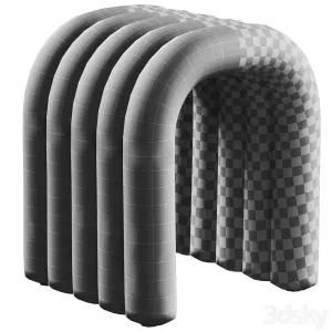 Pouf bundles by corner design