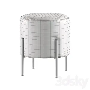 Pouf gato round