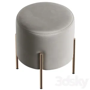 Pouf gato round
