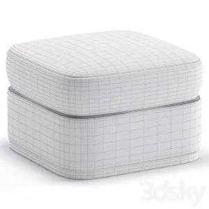Pouf jessica by cazarina interiors colors version