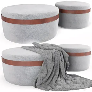 Pouf jori macaron