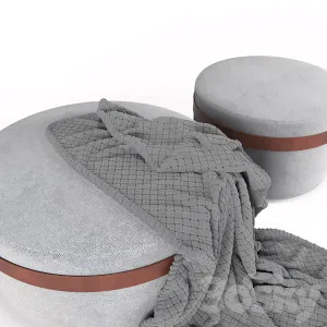 Pouf jori macaron