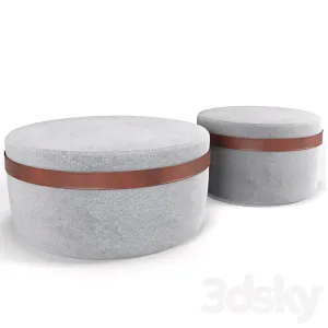 Pouf jori macaron