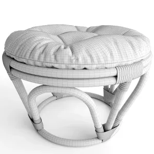 Pouf round xavier ottoman