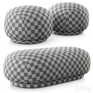 Rico Pouf And Ottoman By Ferm Living