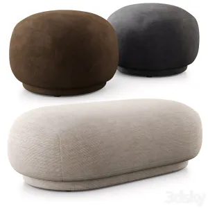 Rico Pouf And Ottoman By Ferm Living