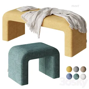 Rint Pouf Bench Divan