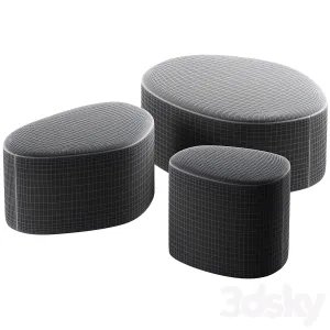 Seating Pouf Swole Ottoman by Bludot