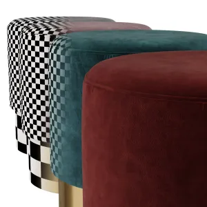 Stool pall mall eichholtz