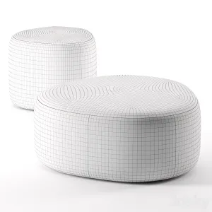 Wallis ottoman by grazia co