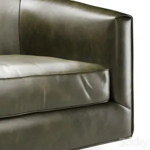 Armchair bianca return swivel