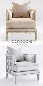 Caracole upholstery the bee’s knees chair
