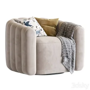 Fitz swivel chair