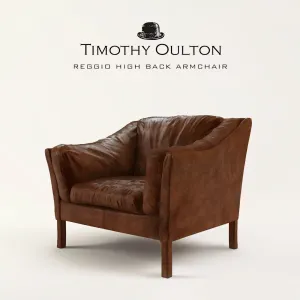 Reggio high back armchair timothy oulton