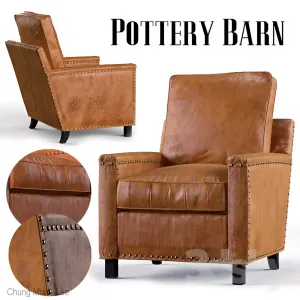 Tyler leather armchair