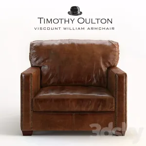 Viscount william armchair