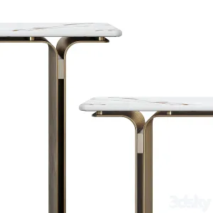 Olivya stone denos console table