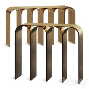 Pietro franceschini arch console tables
