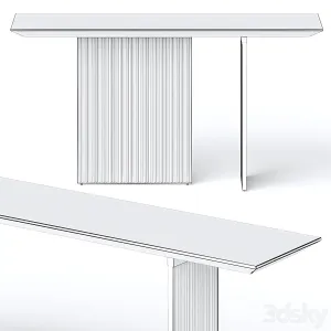 Reflex monolite console table