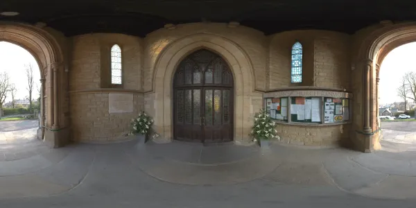 Church entrance