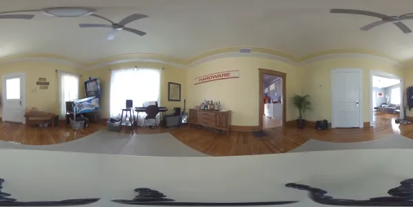 Bright michigan fun room