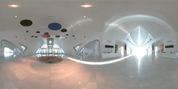 Modern atrium