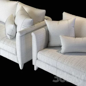 Baker medida sofa by laura kirar