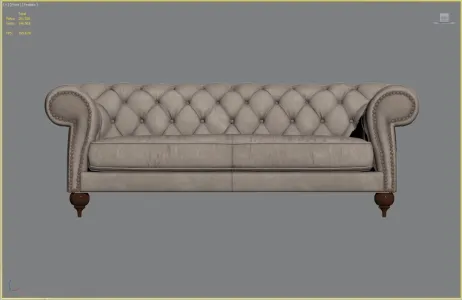 Baxter diana chester seat sofa