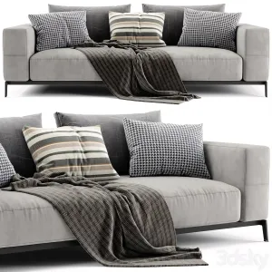 Flexform ettore seats sofa