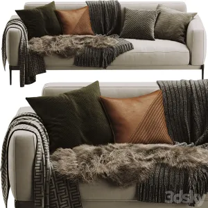 Flexform romeo compact sofa