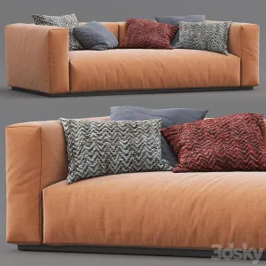 Flexform sofa lario with cushions