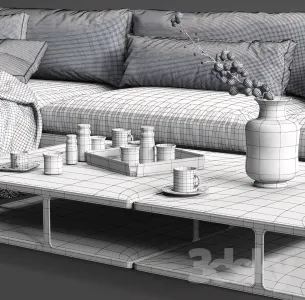 Poliform bellport corner sofa