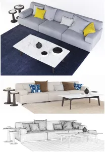 Poliform soho sofa