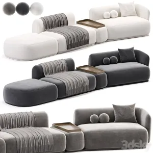 Rene sofa by meridiani