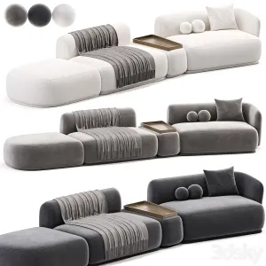 Rene sofa by meridiani